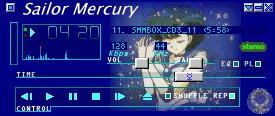 Sailor Mercury skin screen shoot