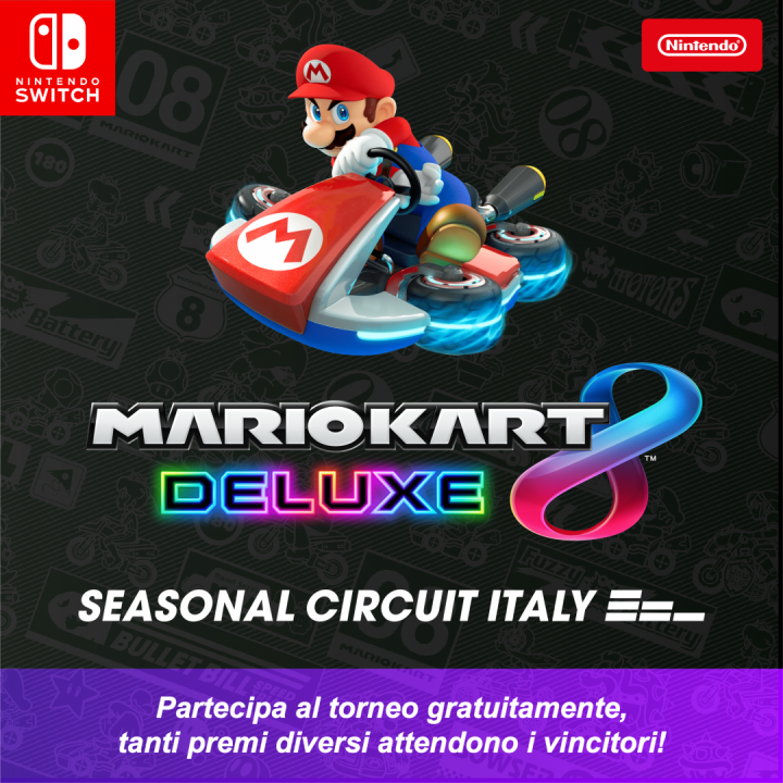 Mario Kart 8 Deluxe Seasonal Circuit Italy - Satyrnet.it